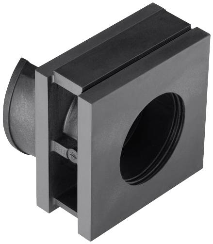 HellermannTyton VP-L_26-27_Ins-sgl-PL-BK Embase simple sans halogène TPE noir 1 pc(s)