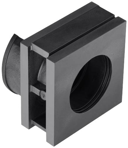 HellermannTyton VP-L_27-28_Ins-sgl-PL-BK Embase simple sans halogène TPE noir 1 pc(s)