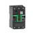 Un disjoncteur noir et gris de la marque Schneider Electric, modèle ComPacT, avec une étiquette verte et un code QR sur la façade.