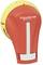 Bouton d'arrêt d'urgence de Schneider Electric en rouge et jaune. Composant principal pour l'arrêt d'urgence des appareils électriques.