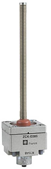 Un levier pour applications industrielles avec tige longue. Marquage indiquant 'ZCK-E05', fabriqué en France.