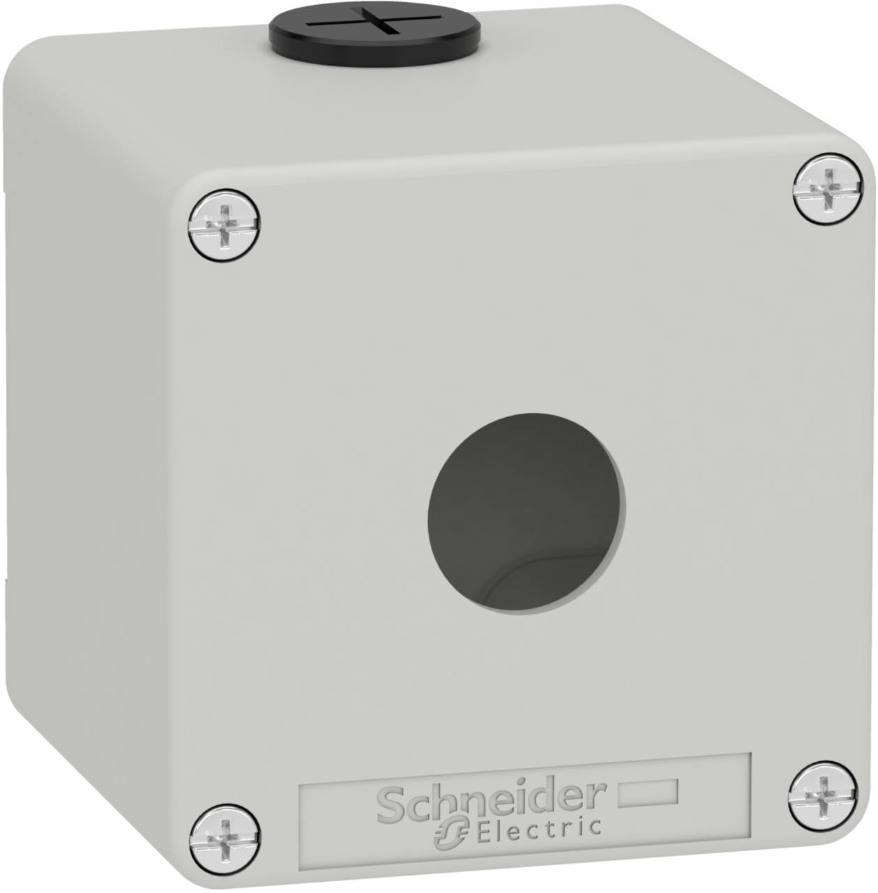 Schneider Electric XAPD1501 XAPD1501 Boîtier vide montage en saillie (l x H x P) 80 x 80 x 77 mm 1 pc(s) Piece