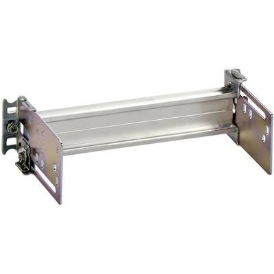 Rail métallique avec des angles de fixation latéraux, probablement destiné à la fixation ou à la stabilisation d'appareils techniques ou mécaniques.