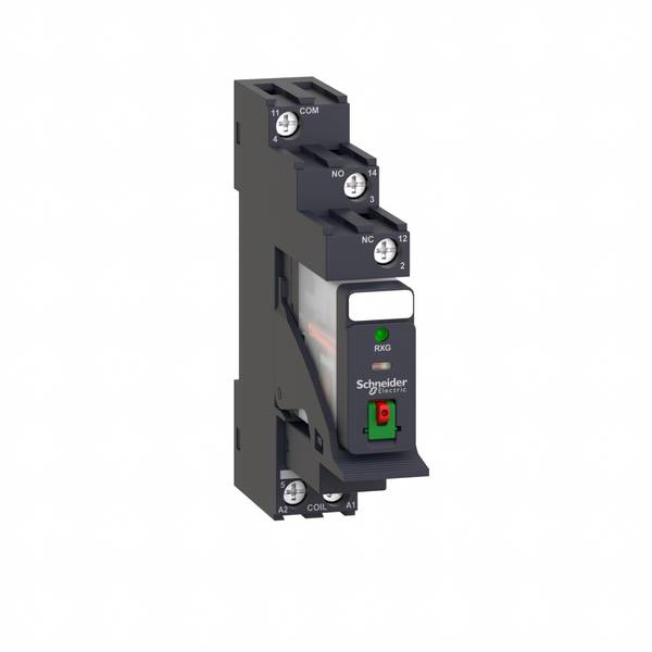 Relais d'interface pour profilé Schneider Electric RXG12P7PV 1 inverseur (RT) 230 V/AC    30 pc(s)