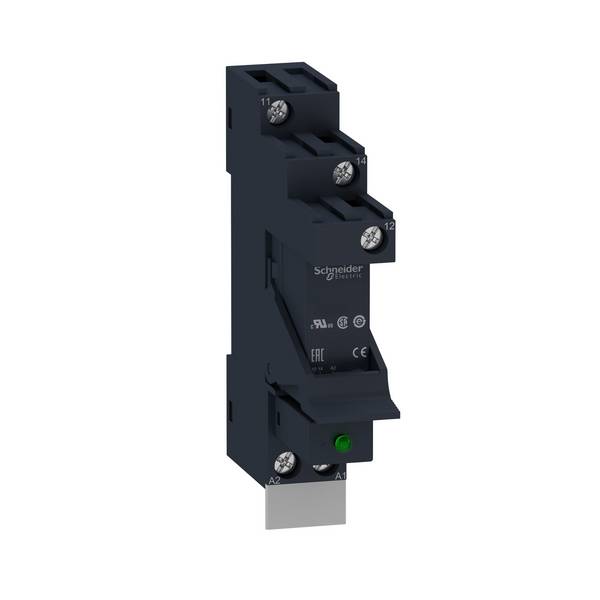 Relais d'interface pour profilé Schneider Electric RSB1A120P7PV 1 inverseur (RT) 230 V/AC    30 pc(s)