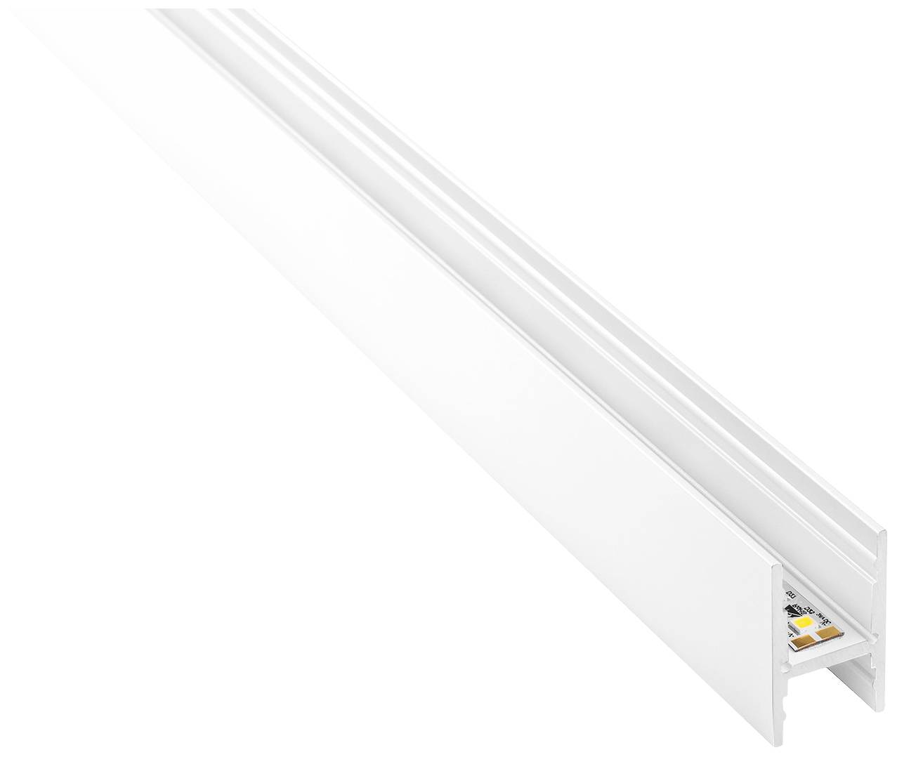 Barthelme 62399111_9010 BARdolino Profilé LED aluminium (L x l x H) 1000 x 18.4 x 30 mm 1 m