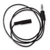 Mueller Electric BU-2031-A-24-0 Cordon de mesure banane mâle 4 mm Mini-pince crocodile 0.6 m noir 1 pc(s)