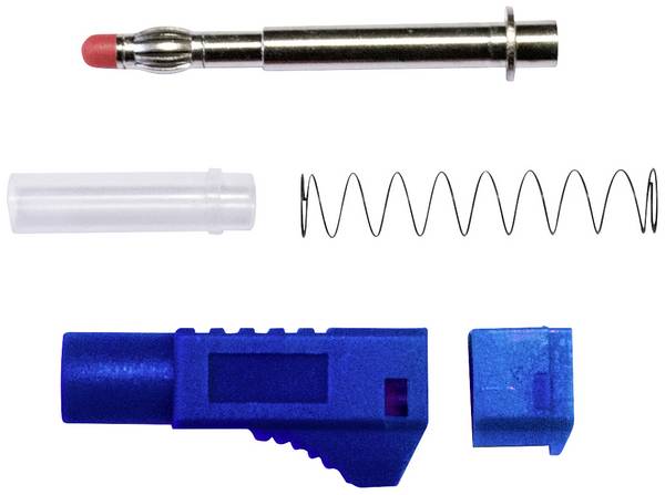 Mueller Electric BU-3261410-6 Fiche banane banane mâle bleu