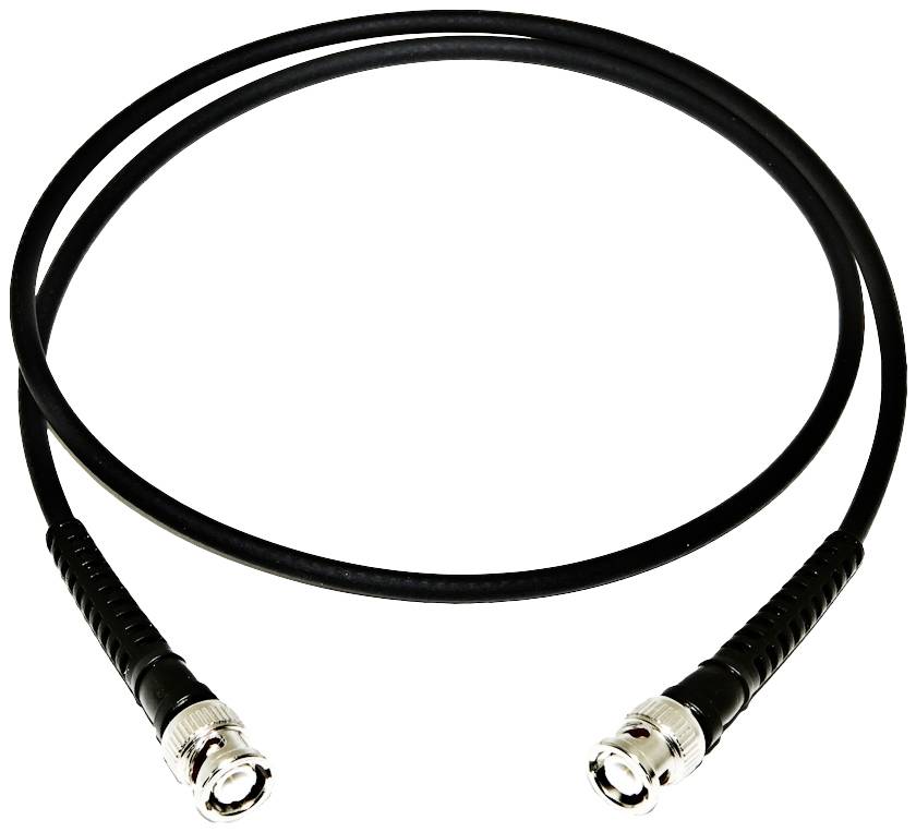 Mueller BU-P2249-C-24 Test Lead BNC Plug 0.6m Black Coaxial Cable