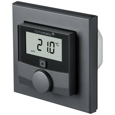 Un thermostat intelligent affiche '21,0°C AUTO'. Il est monté sur un mur et régule automatiquement la température ambiante.