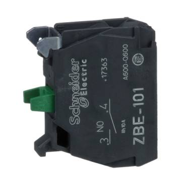 Schneider Electric ZBE101 XB4 XB5 series Contact Block 1NO Screw T...