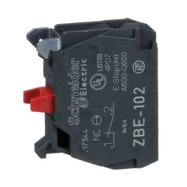 Schneider Electric ZBE102 XB4 XB5 series Contact Block 1NC Screw T...