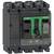 Disjoncteur en position 'Off' verte, marque Schneider Electric. Modèle ComPacT NSX, détails techniques sur l'étiquette.