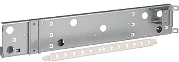 Schneider Electric 88101 PrismaSeT-P, plaque de montage, pour montage fixe du moteur, largeur = 650 mm, hauteur = 2 modules Plaque de montage 1 pc(s)