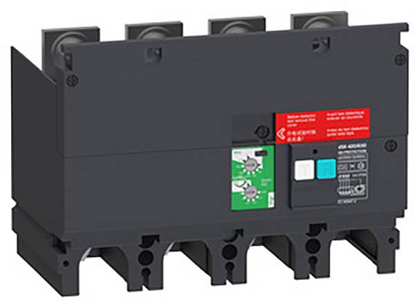 Schneider Electric LV432467 Module complémentaire de protection contre les courants de défaut VigiPacT pour Compact NSX 400/630 4P, 440 VAC à 550 VAC, 30 ma à 30 A, type A Accessoires pour petits distributeurs 1 pc(s)