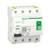 Un interrupteur différentiel de marque Schneider Electric, type B. Il a un pouvoir de coupure de 80A et 30mA. La face avant présente les disjoncteurs et le bouton de test.