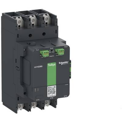 Un contacteur électrique Schneider Electric modèle 'TeSys LC1G2065' dans un boîtier gris foncé pour applications industrielles.