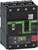 Un disjoncteur Schneider Electric de la série "ComPacT", numéro de modèle NSXm160B, avec un levier de désarmement et un code QR sur la face avant.