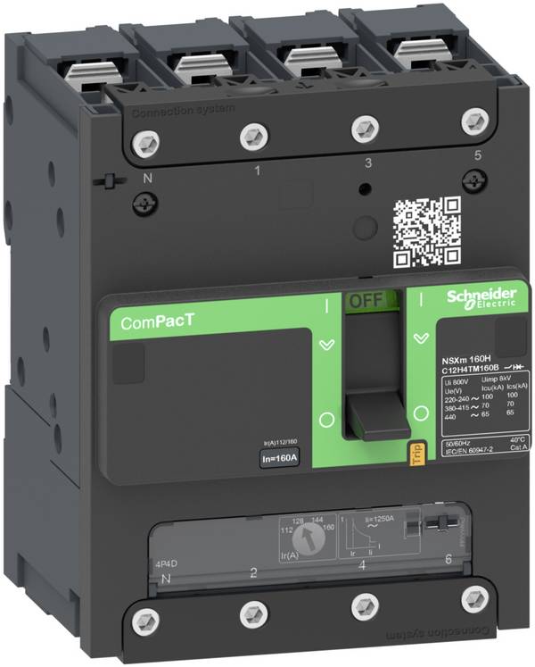 Schneider Electric C11E6TM016B Disjoncteur 1 pc(s) Plage de réglage (courant): 16 A (max) Tension de contact (max.): 415 V/AC (l x H x P) 108 x 137 x 80 mm Piece