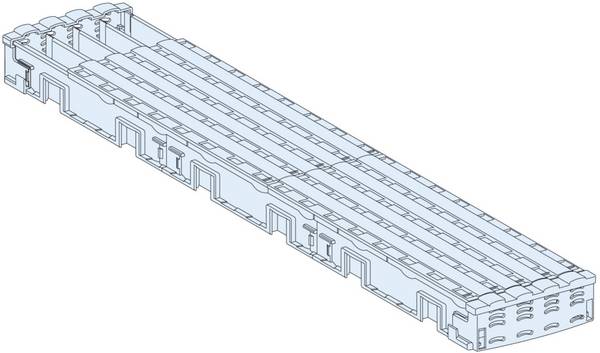 Schneider Electric LVS04103 LVS04103 Rail collecteur   450 mm 1 pc(s) Piece