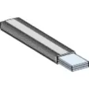 Schneider Electric LVS04743 LVS04743 Rail en cuivre cuivre 1800 mm 1 pc(s) Piece