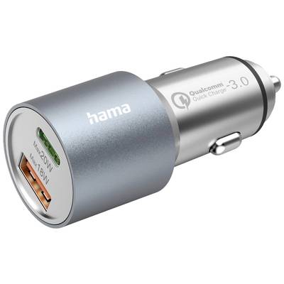 Hama  00201639 Chargeur USB pour voiture, pour camion Courant de sortie (max.) 3000 mA 2 x USB-A, USB-C® 