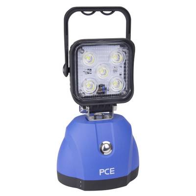 PC Electric 450020 LED 5x3W Akku m. Magnet blau LED Lampe de travail  à batterie  900 lm