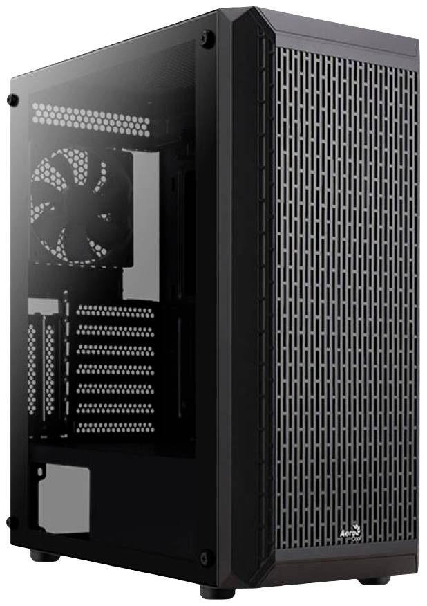 Aerocool Beam-G-BK-V1, Mini Tower, PC, Noir, ATX, micro ATX, Mini-ITX, ABS, Métal, Gaming-0