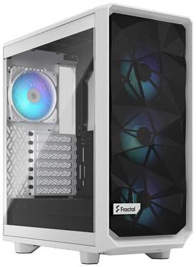Fractal Design Meshify 2 Compact RGB Boîtier PC  blanc