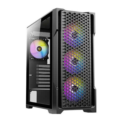 Antec AX90, Midi Tower, PC, Noir, ATX, ITX, micro ATX, Plastique, Acier, 16 cm-1