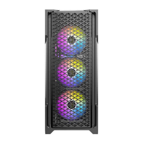 Antec AX90, Midi Tower, PC, Noir, ATX, ITX, micro ATX, Plastique, Acier, 16 cm-4