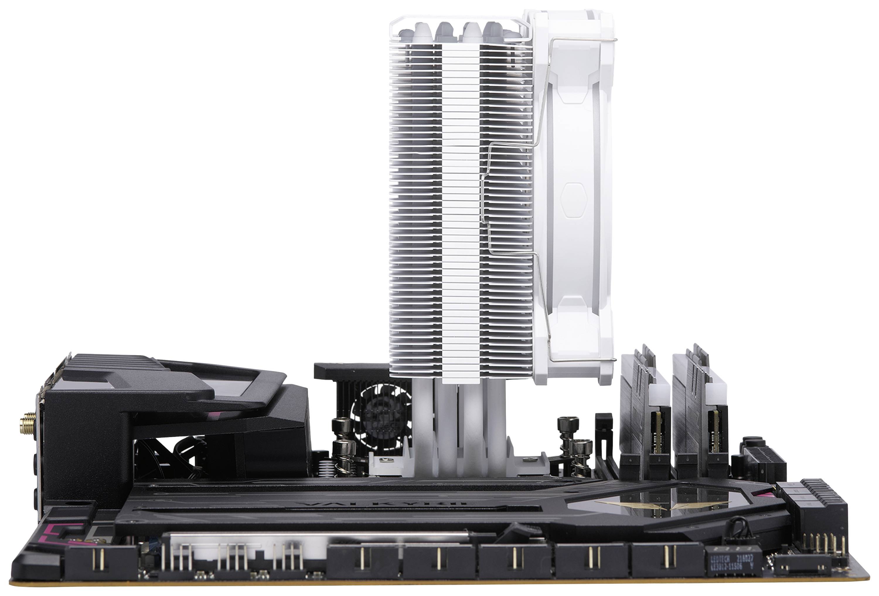 Dissipateur thermique pour processeur avec ventilateur Cooler Master Hyper 212 Halo White-12