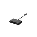 Kensington K33616WW Hub USB 4 ports USB-A USB 3.1 Gen2 10 GBit/s avec fiche mâle USB-C noir K33616WW