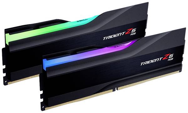 G.Skill Trident Z F5-5600J3636D32GX2-TZ5RK, 64 Go, 2 x 32 Go, DDR5, 288-pin DIMM, Noir