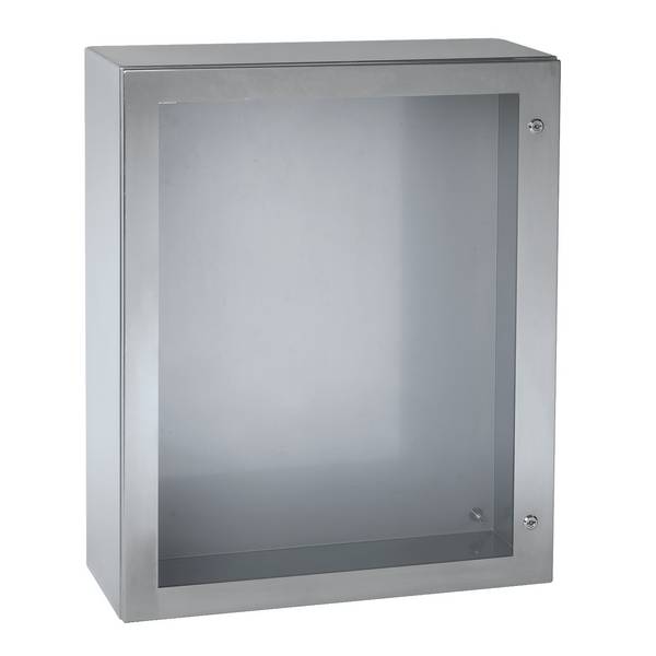 Acier inoxydable SPACIAL S3X 304L, surface Scotch Brite ®, H500xL400xT200mm.    Schneider Electric Contenu: 1 pc(s)