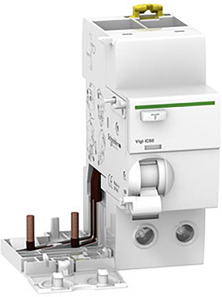Schneider Electric A9V22263 Bloc FI Vigi iC60L, 2P, 63 A, 100 ma, type A. Accessoires pour petits distributeurs 1 pc(s)