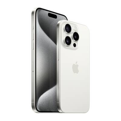 Apple iPhone 15 Pro blanc titane 256 GB 15.5 cm (6.1 pouces)-1