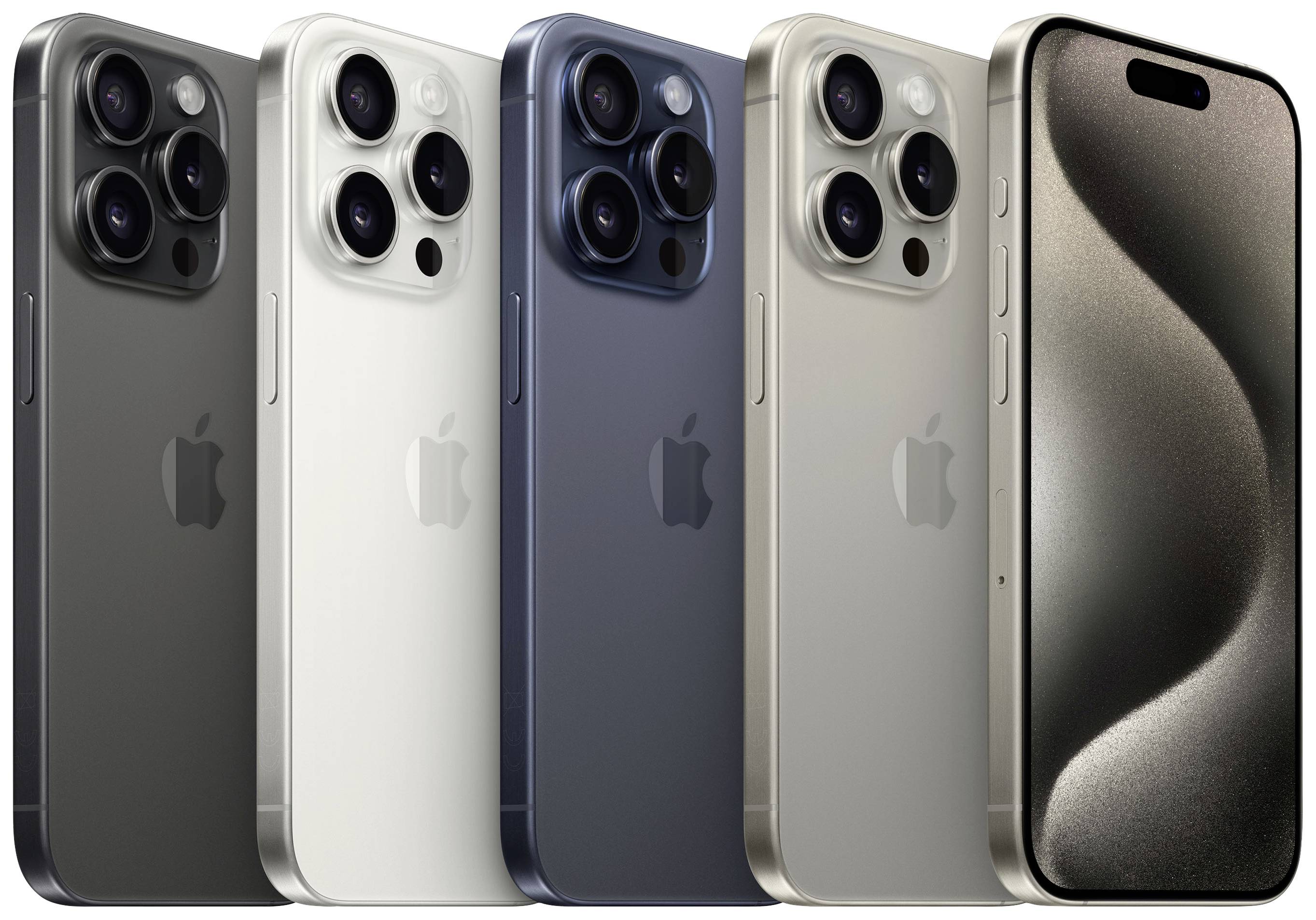 Apple iPhone 15 Pro blanc titane 256 GB 15.5 cm (6.1 pouces)-6