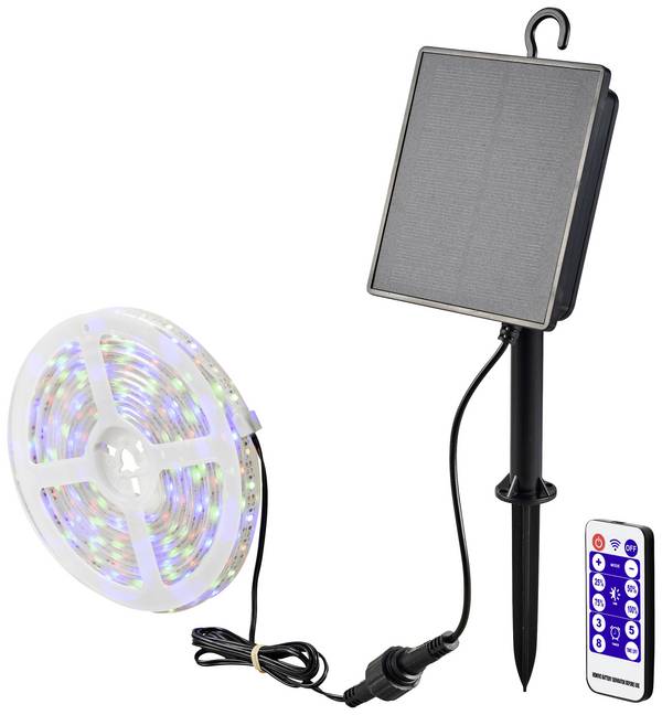 Sygonix SY-5947266  Tuyau lumineux solaire    LED LED intégrée 1.8 W transparent