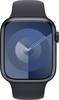 Apple Watch Series 9 GPS 45 mm boîtier en aluminium bracelet de sport Midnight M/L