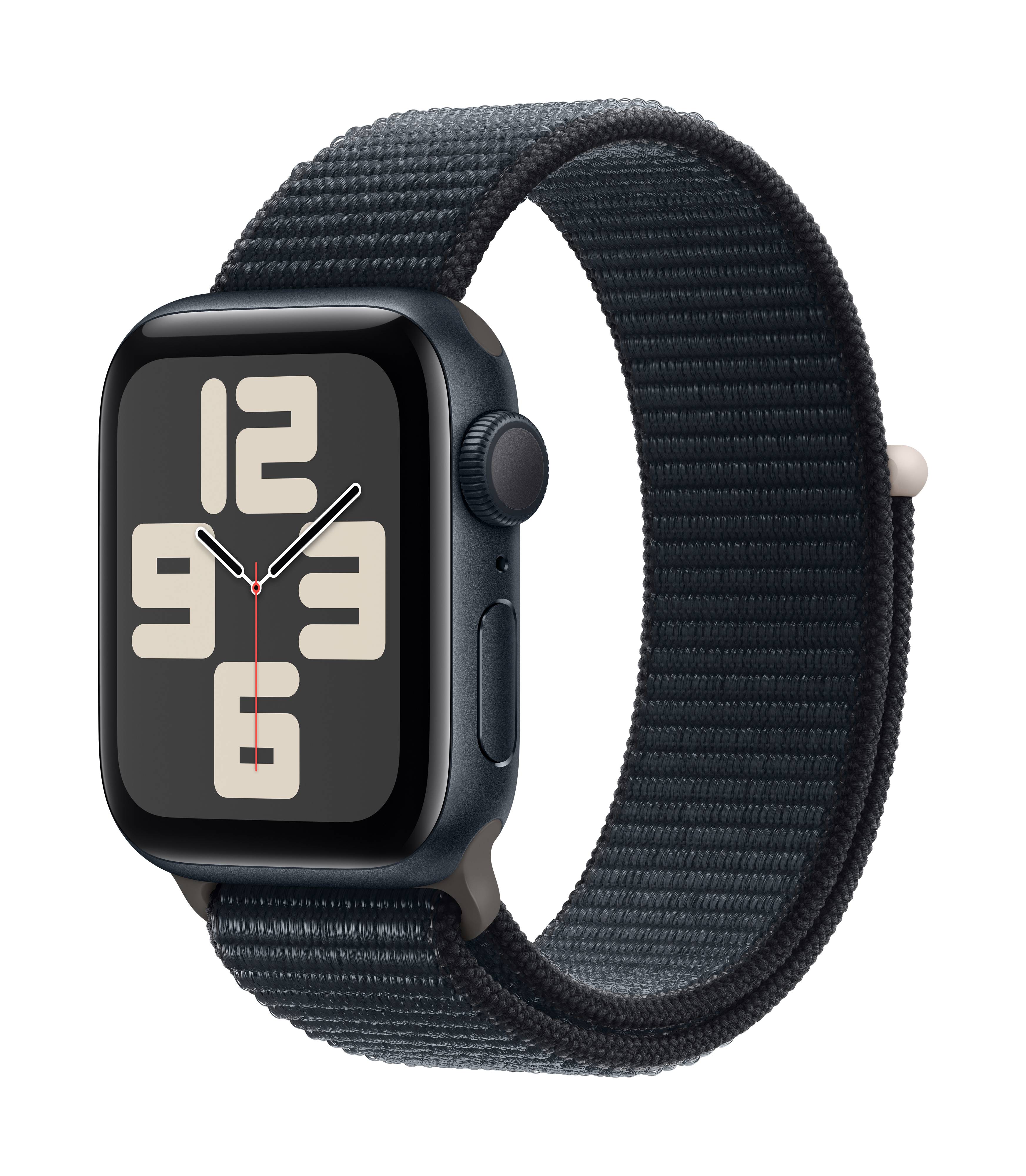 Apple Watch SE (2023) GPS 40 mm boîtier en aluminium Sport Loop Midnight-1