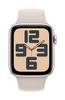 Apple Watch SE (2023) GPS 44 mm boîtier en aluminium bracelet de sport Starlight M/L