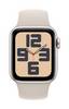 Apple Watch SE (2023) GPS + Cellular 40 mm boîtier en aluminium bracelet de sport Starlight M/L