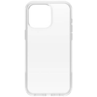 Coque de téléphone transparente pour smartphone, entièrement translucide, avec découpe pour l'objectif de l'appareil photo.