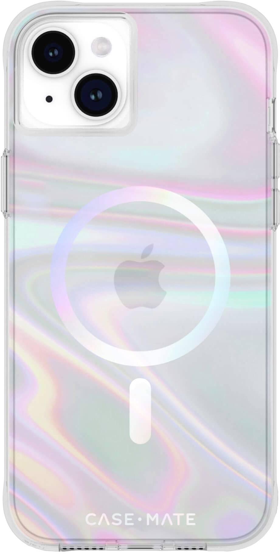 Coque MagSafe pour iPhone 15 Plus Soap Bubble Antichoc-1