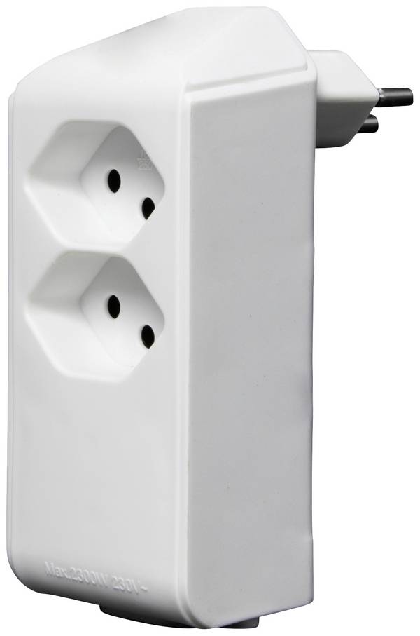 Brennenstuhl 1508352212 Prise intermédiaire    blanc