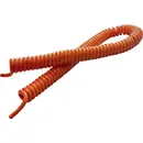 BKL Electronic 1506100 Câble spiralé H05BQ-F 400 mm / 1600 mm 4 G 0.75 mm² + 4 G 0.75 mm² orange 1 pc(s)