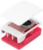 Raspberry Pi® Ladegerät Boîtier pour ordinateur monocarte convient pour: Raspberry Pi® 5 B rouge, blanc