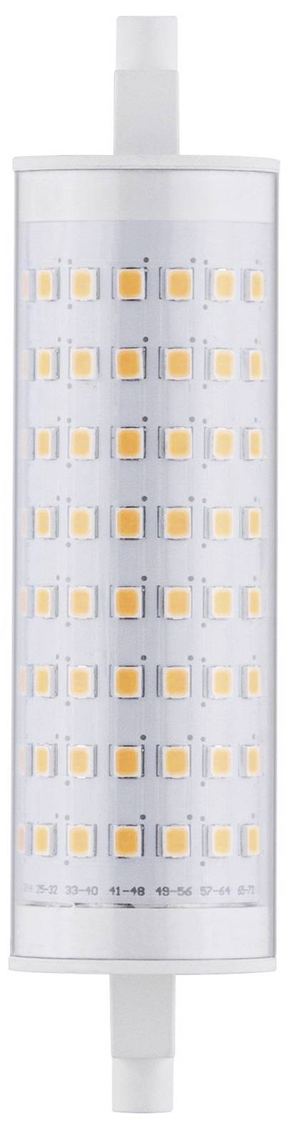 Un module lumineux LED cylindrique composé de plusieurs rangées de petites lampes LED carrées.