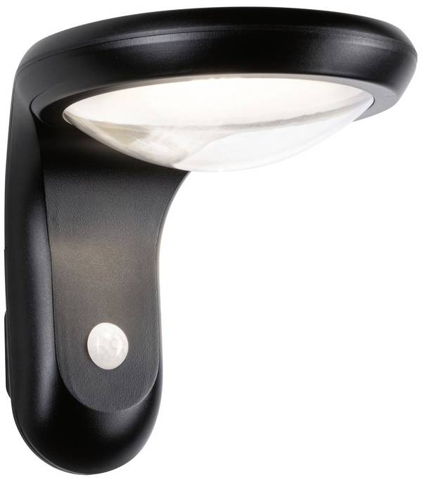 Paulmann Diskola 94854 Applique solaire extérieure avec détecteur de mouvement  LED LED intégrée 3.5 W anthracite